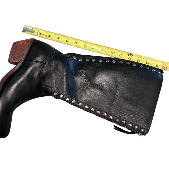 Reba By Justin Zip-Up Leslie Western Boot Size 6 1/2 B - Picture 14 of 14